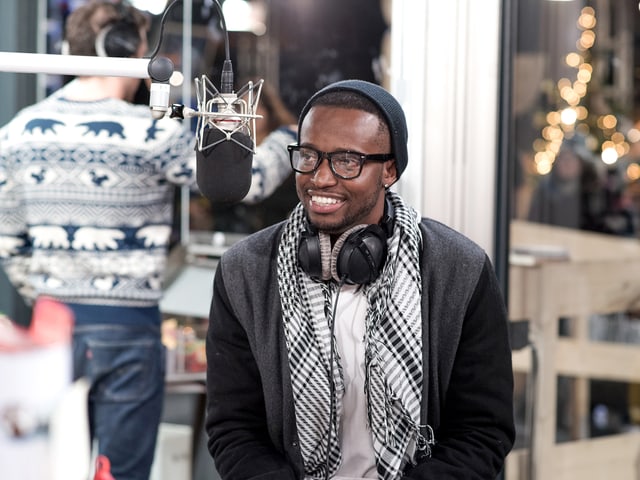 Comedian Charles Nguela.