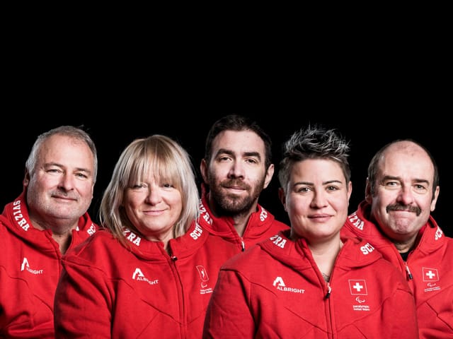 Patrick Delacrétaz, Françoise Jaquerod, Laurent Kneubühl, Cynthia Mathez und Hans Burgener.