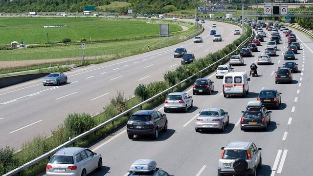Stau beim Grauholz Stau beim Grauholz