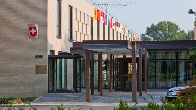 Aussenansicht der Schweizer Botschaft in Washington Aussenansicht der Schweizer Botschaft in Washington