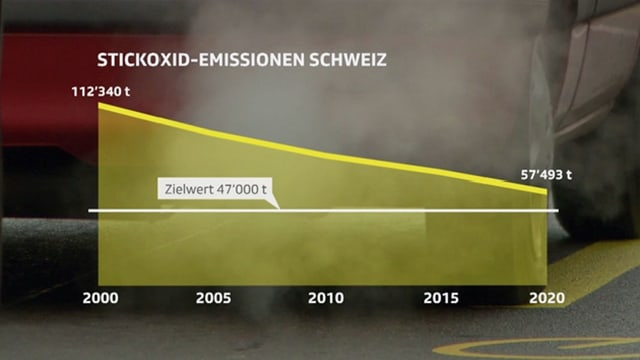 Grafik Stickstoff-Emissionen