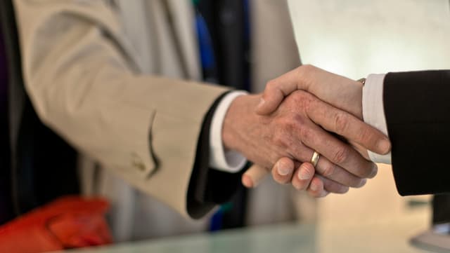 Handschlag Handschlag