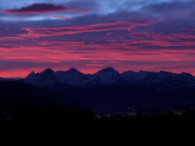 Pinker Himmel