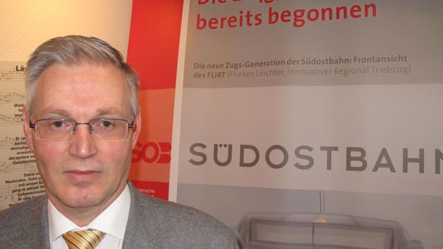 Südostbahn-Chef Thomas Küchler. Südostbahn-Chef Thomas Küchler.