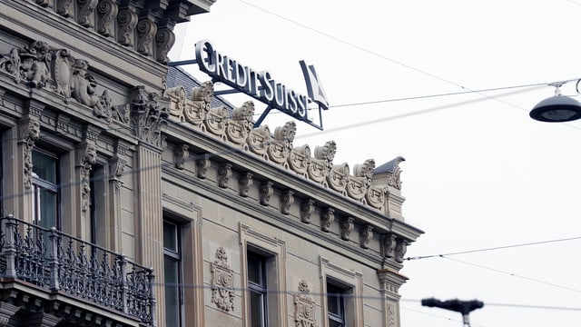 Credit Suisse, Hauptsitz in Zürich. Credit Suisse, Hauptsitz in Zürich.