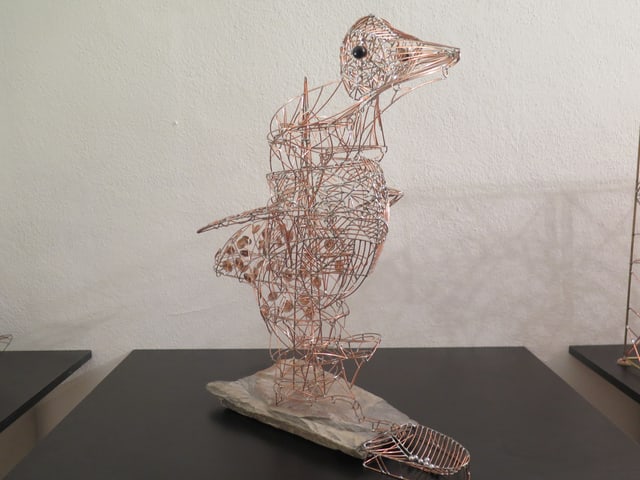Chügelibahn in Form eines Vogels. Chügelibahn in Form eines Vogels.