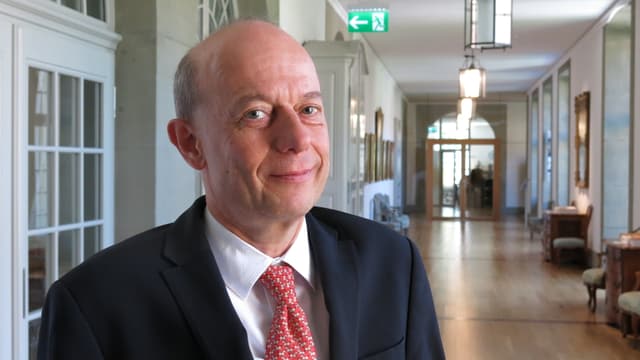 Thomas Aebersold, Präsident der Feld- und Forstkommission der Berner Burgergemeinde. Thomas Aebersold, Präsident der Feld- und Forstkommission der Berner Burgergemeinde.