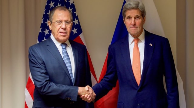 Sergei Lavrov e John Kerry Sergei Lavrov e John Kerry