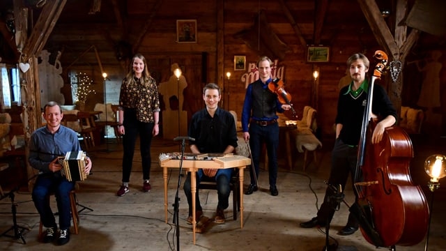 Hochstehende Volksmusik aus dem gemütlichen Chalet Hochstehende Volksmusik aus dem gemütlichen Chalet