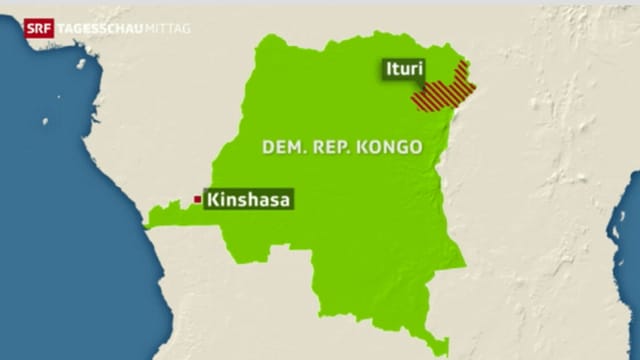 Eine Karte von Kongo. Eine Karte von Kongo.