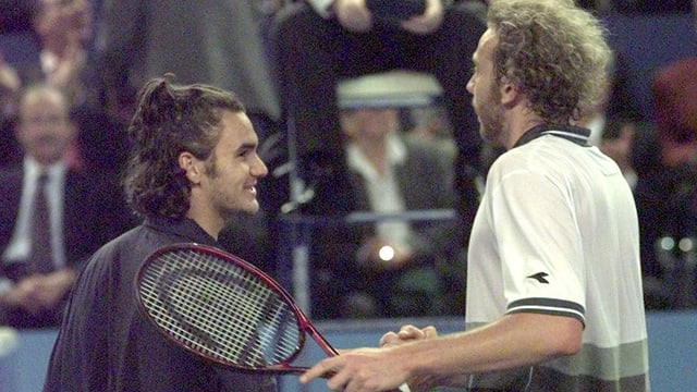 Marc Rosset schlug Roger Federer vor 14 Jahren in Marseille. Marc Rosset schlug Roger Federer vor 14 Jahren in Marseille.