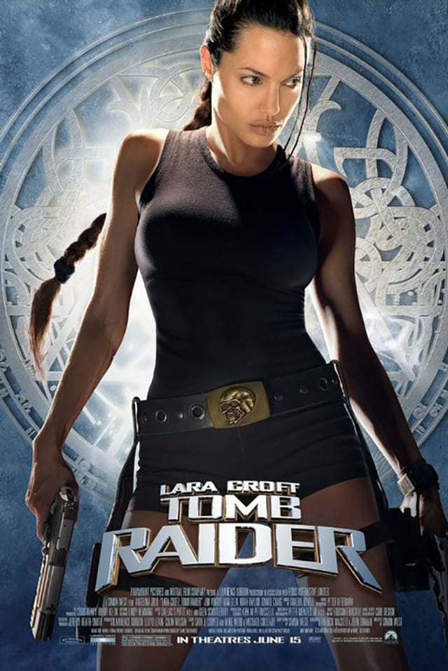 Ein Filmposter für «Lara Croft: Tomb Raider». Ein Filmposter für «Lara Croft: Tomb Raider».