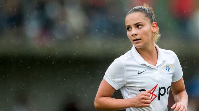 Meriame Terchoun im FCZ-Trikot Meriame Terchoun im FCZ-Trikot