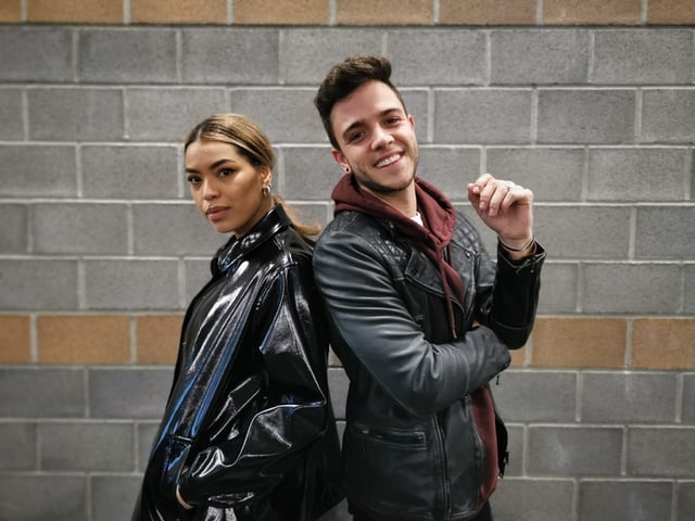 Luca Hänni und Sacha Jean-Baptiste Luca Hänni und Sacha Jean-Baptiste