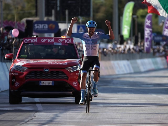 Alex Dowsett liess die Konkurrenz stehen. Alex Dowsett liess die Konkurrenz stehen.