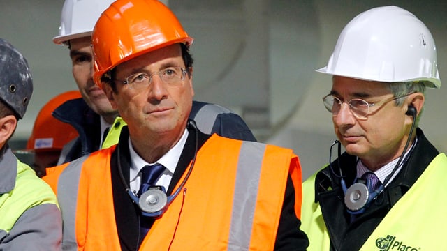 Präsident Hollande