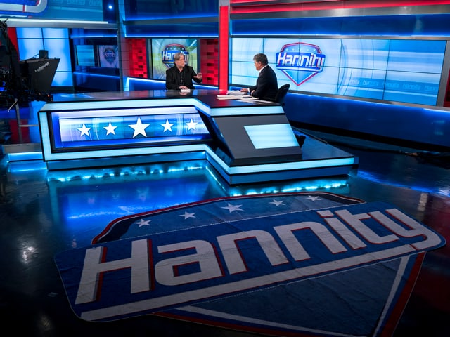 Fernsehstudio des US-Sender FOX News Fernsehstudio des US-Sender FOX News