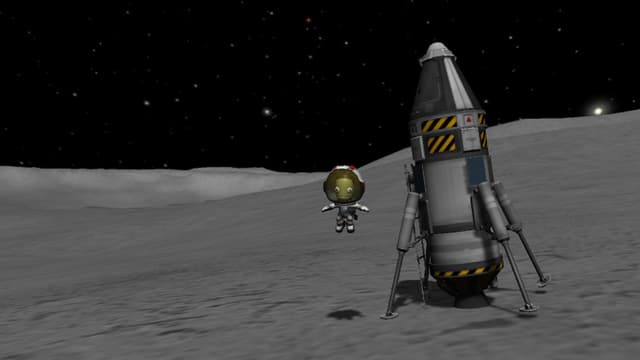Valentina Kerman hat es auf den Mond geschafft. Valentina Kerman hat es auf den Mond geschafft.