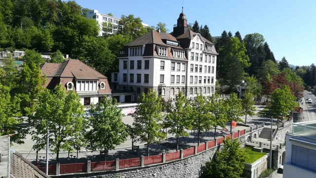 Blick auf die Schule St. Karli Blick auf die Schule St. Karli