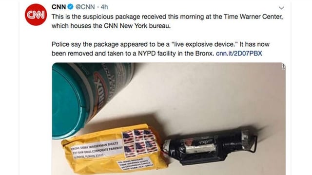 Diese Paketbombe wurde John Brennan geschickt – an die Adresse des US-Nachrichtensenders CNN. Diese Paketbombe wurde John Brennan geschickt – an die Adresse des US-Nachrichtensenders CNN.