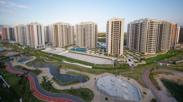 Das Olympic Village in Rio. Das Olympic Village in Rio.
