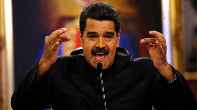 Venezuelas Präsident Nicolás Maduro 
