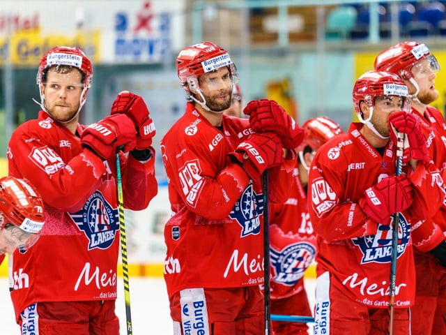 Spieler der SC Rapperswil-Jona Lakers. Spieler der SC Rapperswil-Jona Lakers.