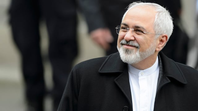 Der iranische Aussenminister Dschawad Sarfi. Der iranische Aussenminister Dschawad Sarfi.
