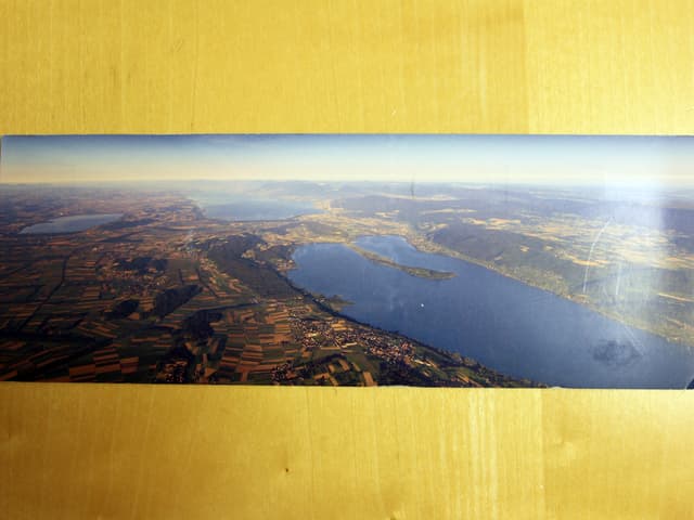 Karte aus dem Seeland/Juraseen