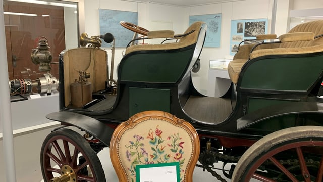 Ein Oldtimer der Firma Saurer ist Bestandteil der Sammlung des historischen Museums im Schloss Arbon. Ein Oldtimer der Firma Saurer ist Bestandteil der Sammlung des historischen Museums im Schloss Arbon.
