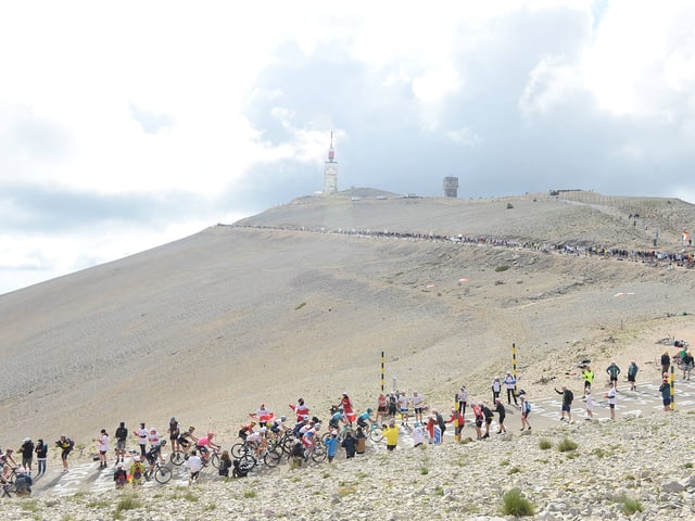 Generalansicht des Mont Ventoux