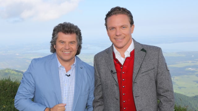 Andy Borg und Stefan Mross. Andy Borg und Stefan Mross.