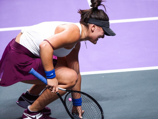Muss weiter pausieren: Bianca Andreescu. Muss weiter pausieren: Bianca Andreescu.