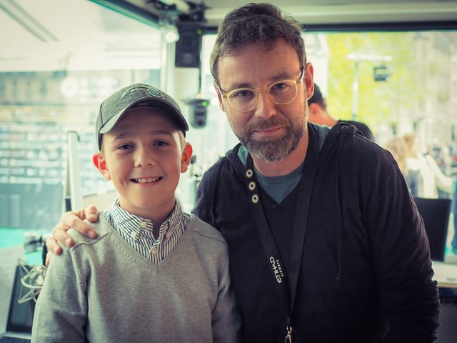 Zambo-Reporter Andri fachsimpelt mit Nik über Filme.