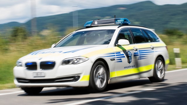 Streifenwagen der Aargauer Kantonspolizei Streifenwagen der Aargauer Kantonspolizei