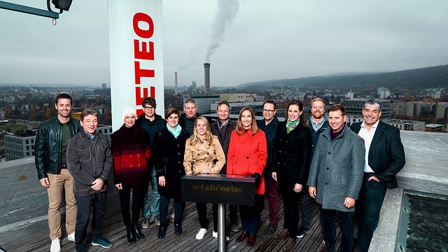 Das Team von «SRF Meteo» Das Team von «SRF Meteo»