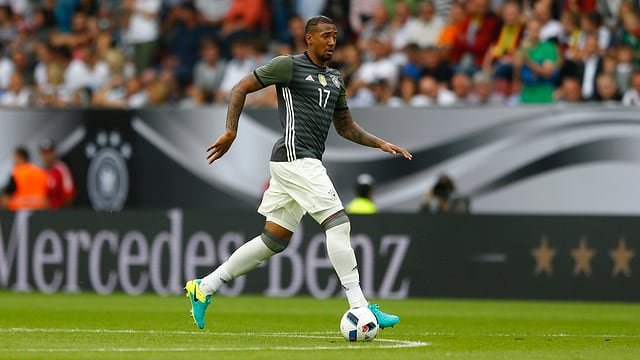Jérôme Boateng beim Spiel Deutschland-Slowakei Jérôme Boateng beim Spiel Deutschland-Slowakei