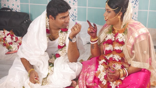 Bengalische Hochzeit in Kolkata. Bengalische Hochzeit in Kolkata.