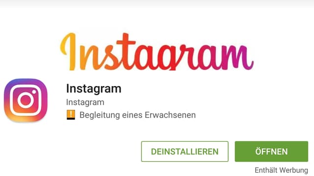 Das Logo von Istagram Das Logo von Istagram