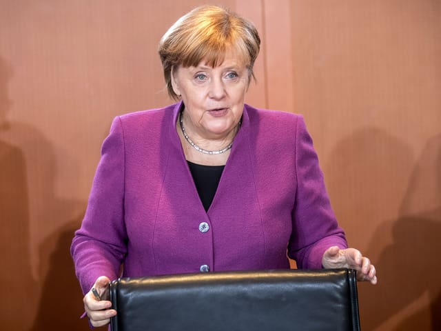 Kanzlerin Angela Merkel. 
