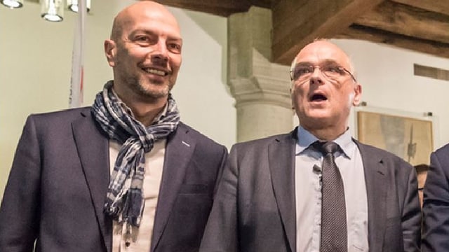 Roberto Bernasconi und Pierre Alain Schnegg. Roberto Bernasconi und Pierre Alain Schnegg.