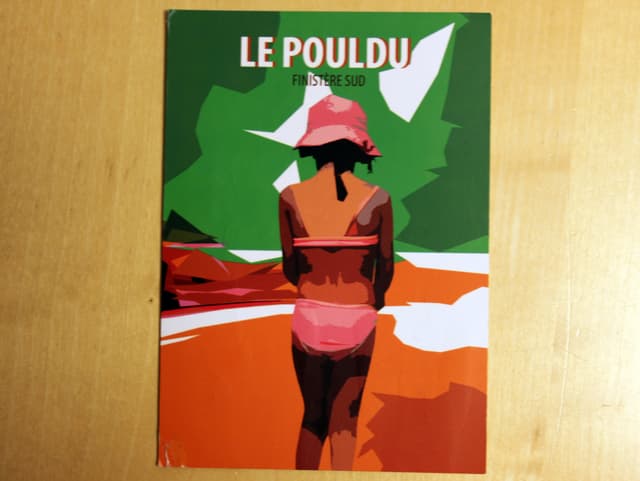 Karte aus der Bretagne