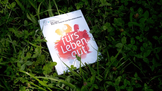 Ein Buch auf dem Rasen Ein Buch auf dem Rasen