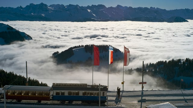 Ausblick auf Nebelmeer Ausblick auf Nebelmeer