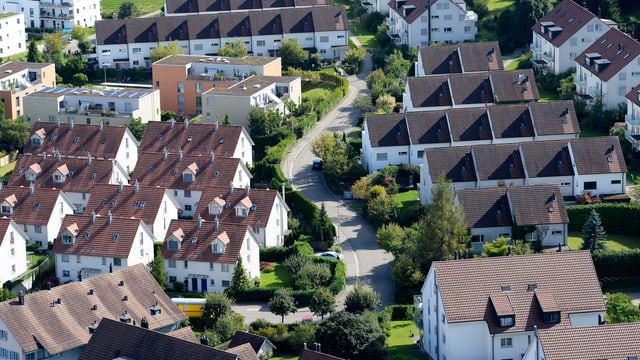 Siedlung im Kanton Zürich. Siedlung im Kanton Zürich.