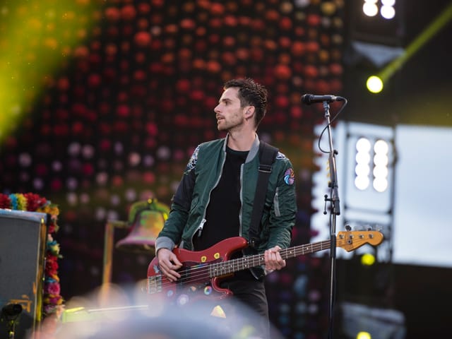 Coldplay live aus dem Letzigrund.