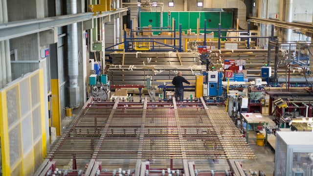 Produktionshalle der Arbonia Produktionshalle der Arbonia