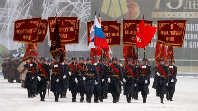 Soldaten an Parade. Soldaten an Parade.