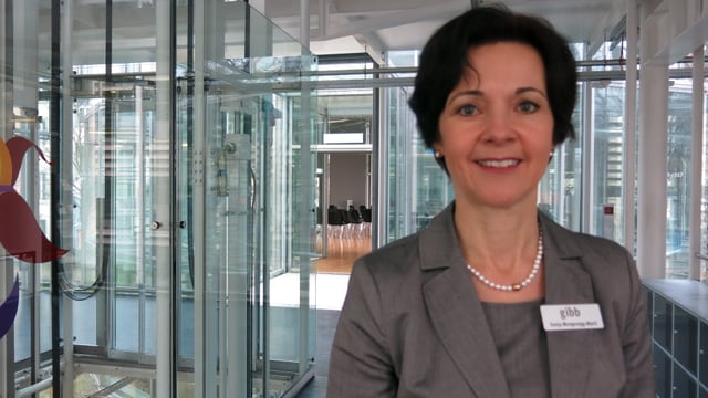 Gibb-Direktorin Sonja Morgenegg erzählt (21.1.2014)