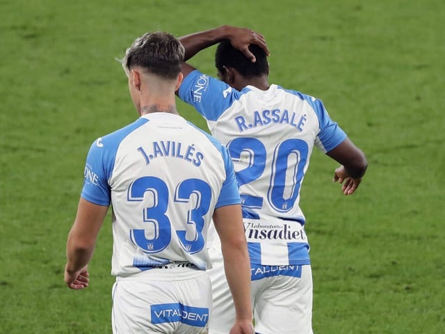 Assalé steigt mit Leganes ab. Assalé steigt mit Leganes ab.